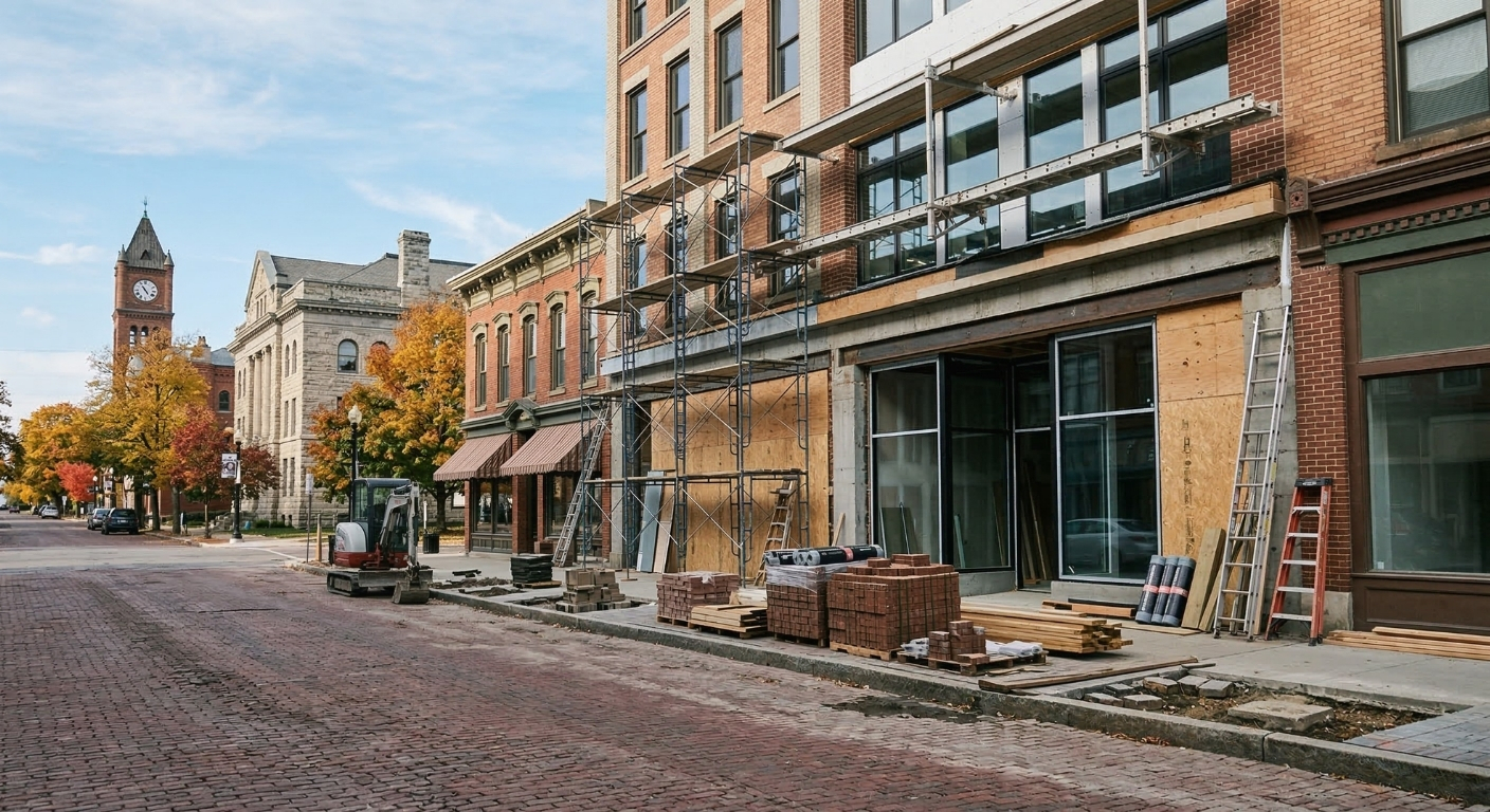 Commercial construction and storefront renovation in Auburn NY
