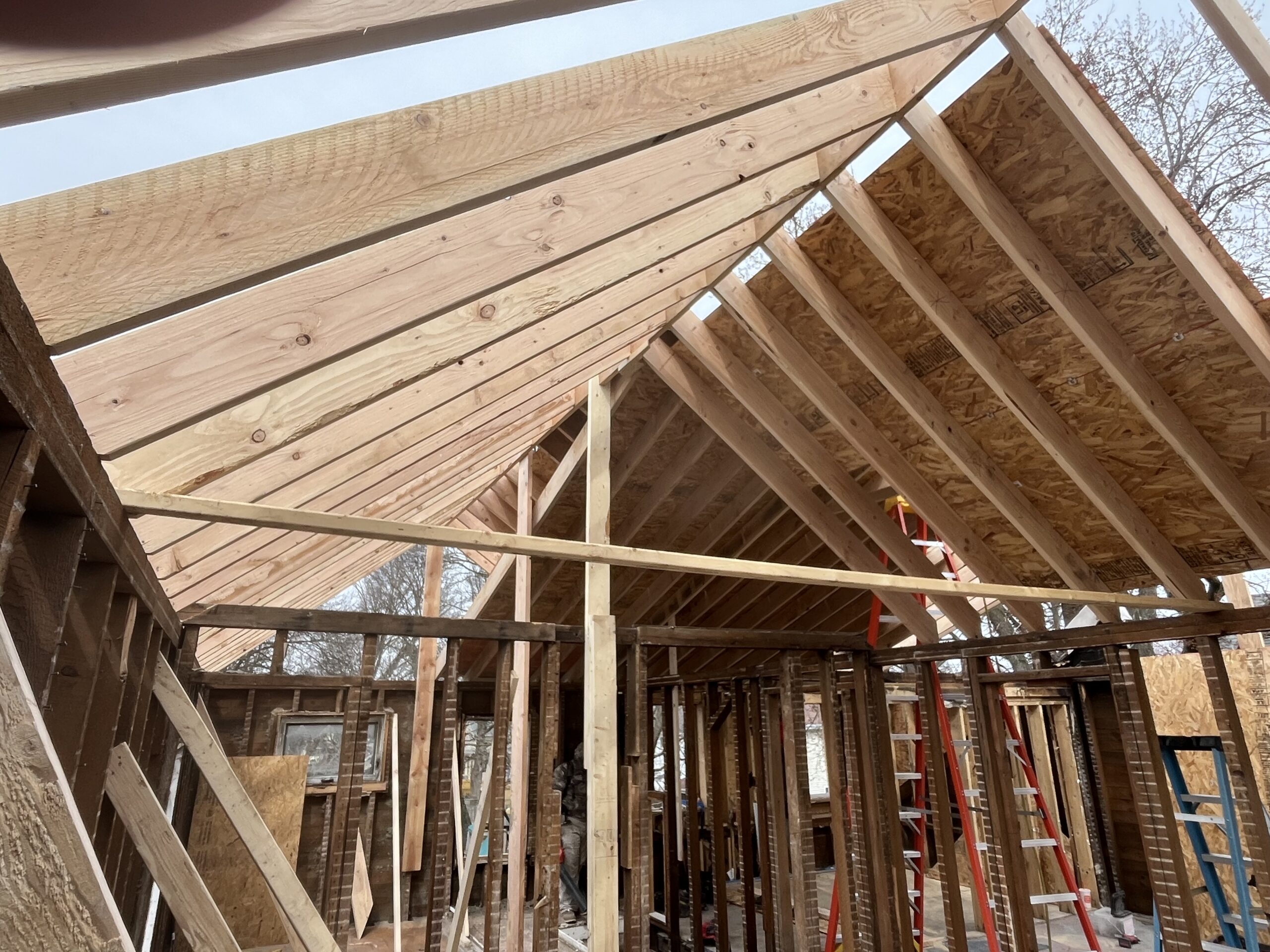 Significant construction milestones achieved in restoring hope and rebuilding a family home in Central NY