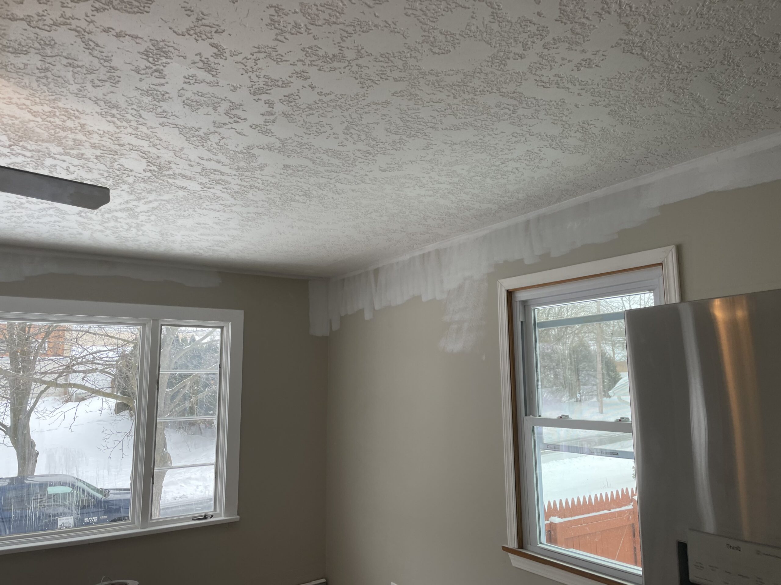 Demolition and structural wall removal to create an open concept living space in Auburn NY