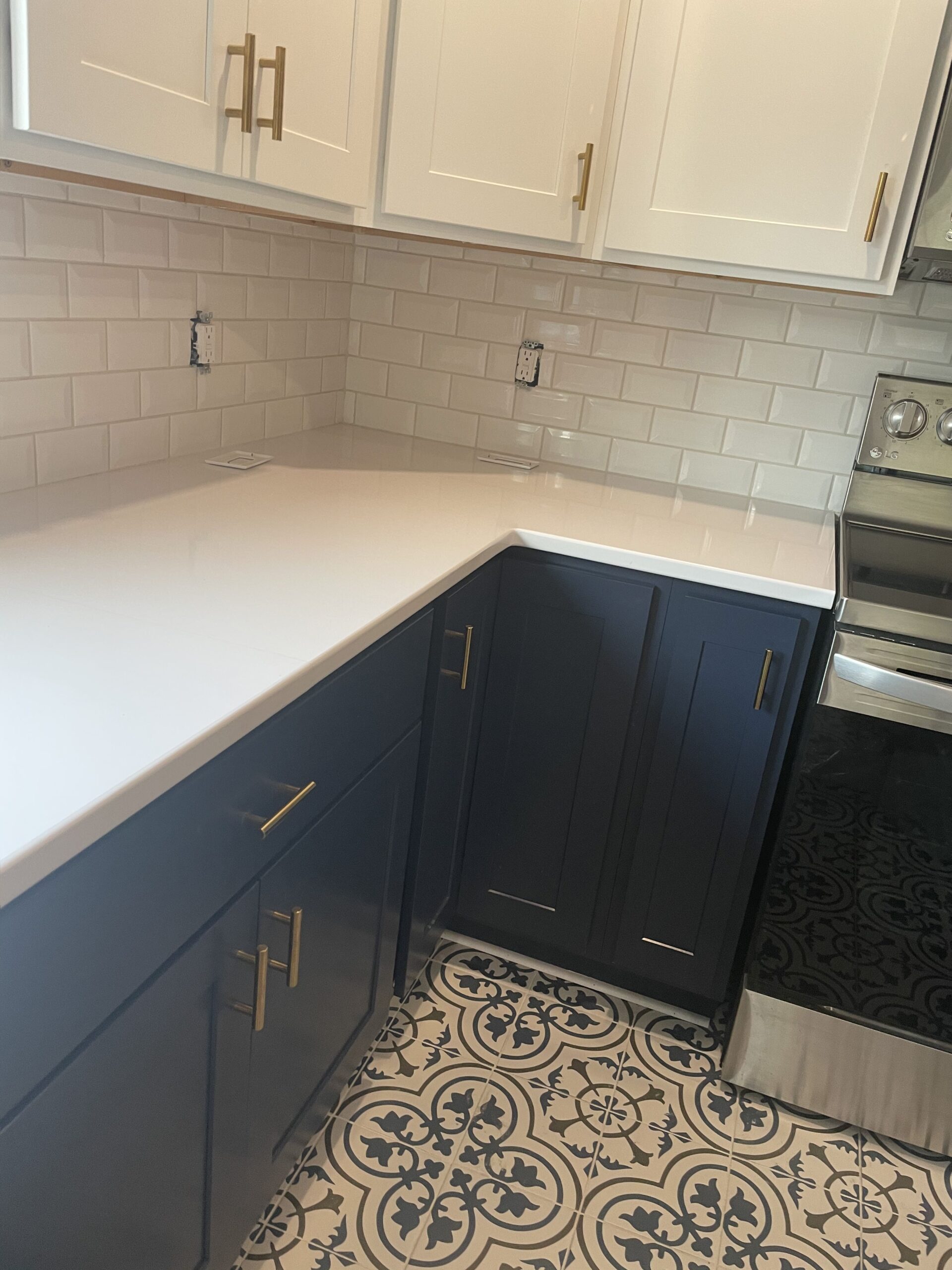 Luxury kitchen appliances seamlessly integrated into custom-built cabinetry