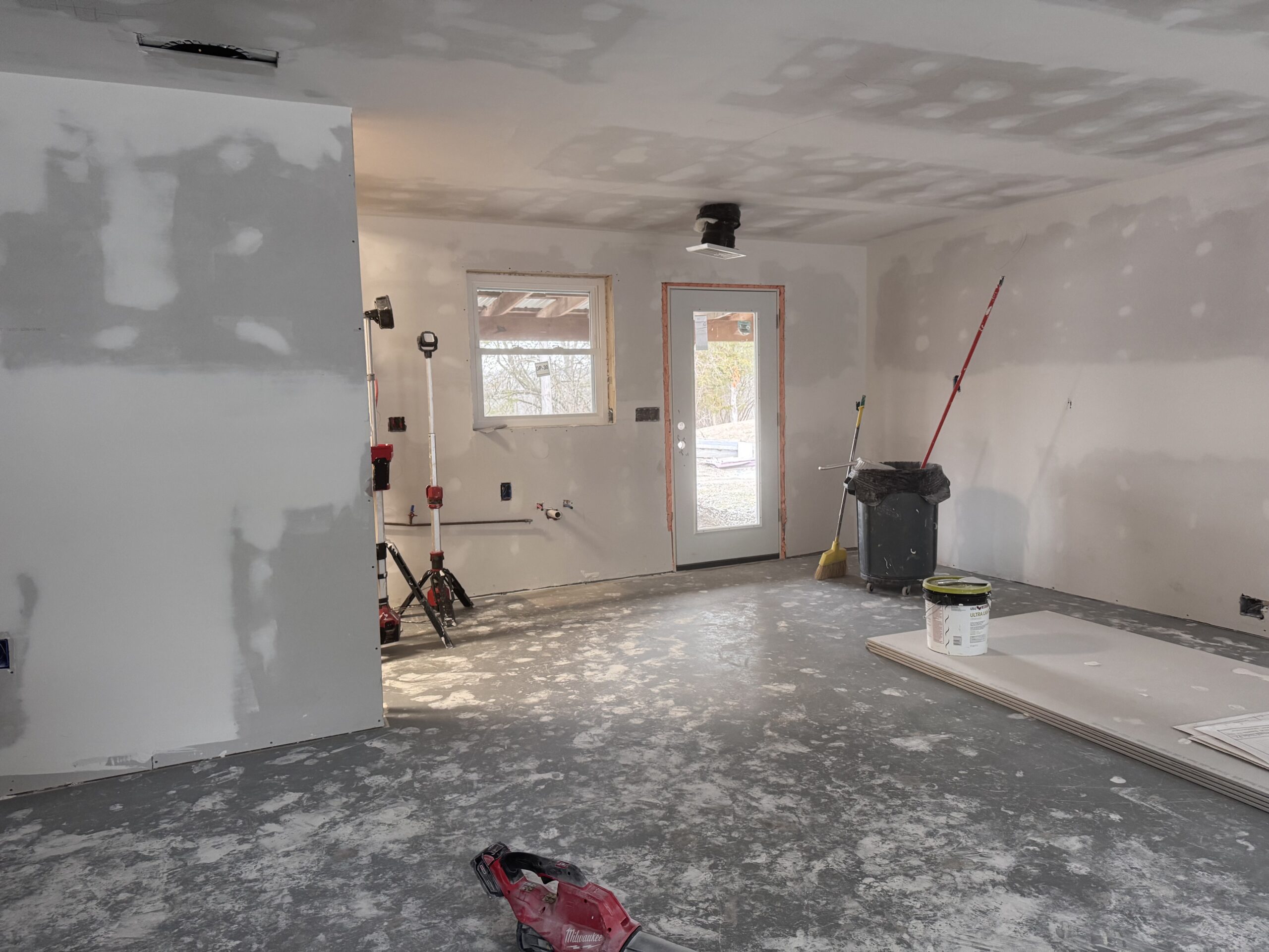 Final construction and detailing phases of the multi-family barndominium remodel
