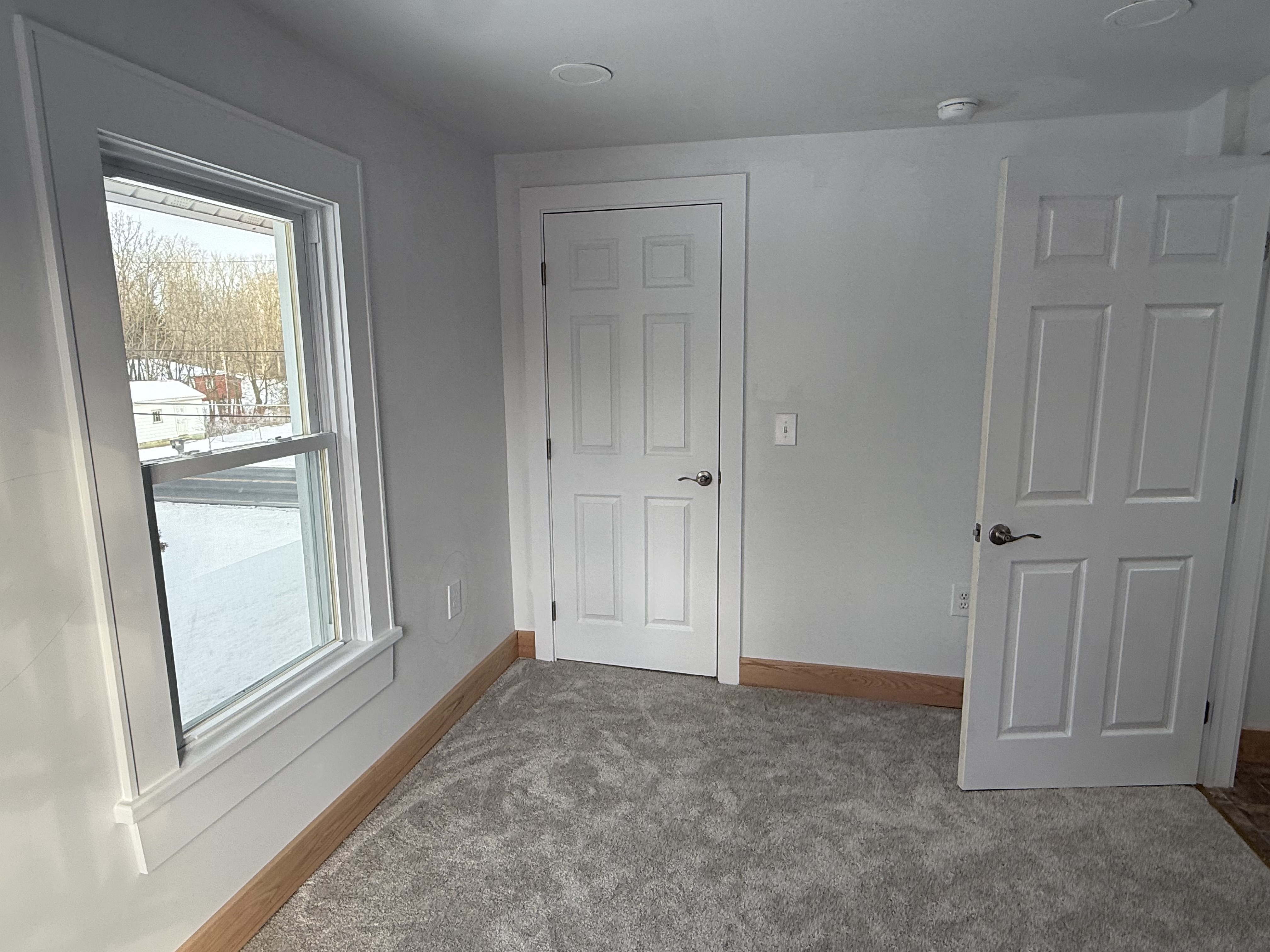 Wide open residential floor plan maximizing second-floor square footage